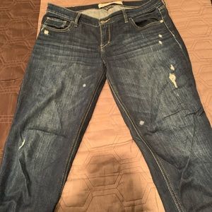 Abercrombie women’s distressed Jeans